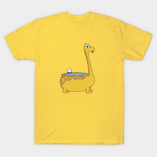 Giraffe Pool T-Shirt